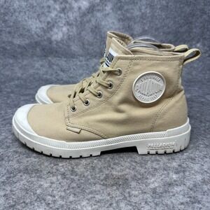 Palladium Pampa SP20 Hi CVS Warm Sand Mens Size 7.5 Canvas Boots 76838‎ 271